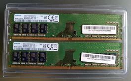 DDR4-RAM - 2x8GB -  2400 MHz - DIMM - Samsung