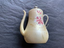 Alter Weihnachtsschmuck grosse Kanne 1920