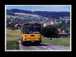 Winikon Triengen Sursee Saurer RH620-25 Foto-Ausdruck A4