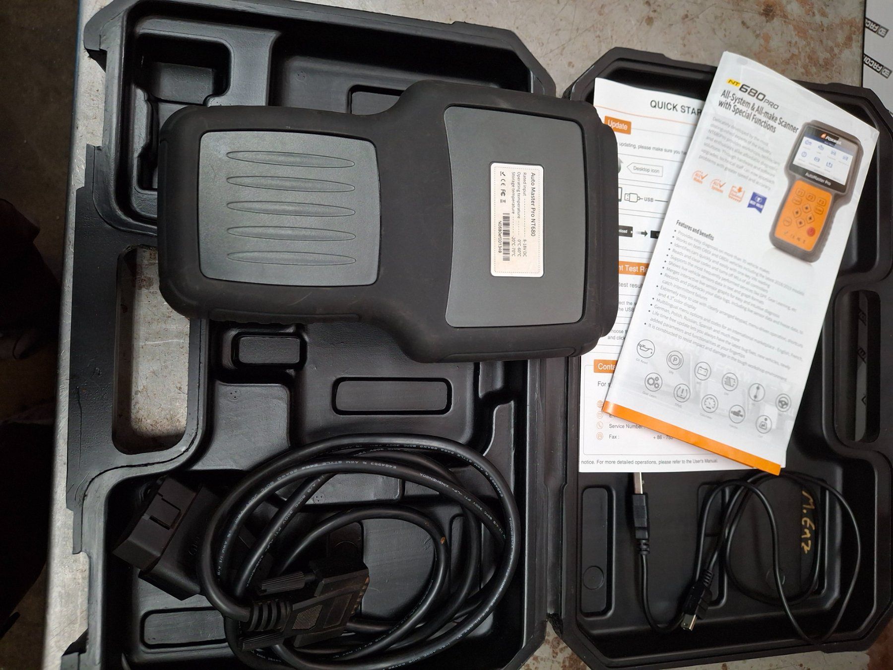 Scanner: Obd 2 diagnosegerät foxwell nt 680  pro – Usato da Giswil venduto da mazdagtr 2