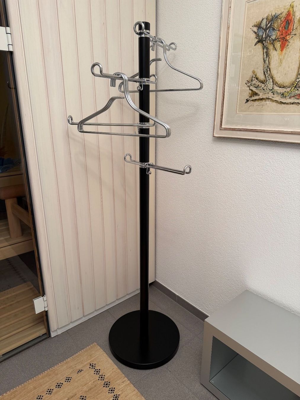 Sonstige Dekorationen & Accessoires: Garderobenständer Klassiker Metall – Gebraucht aus Buonas von pet_zgr6