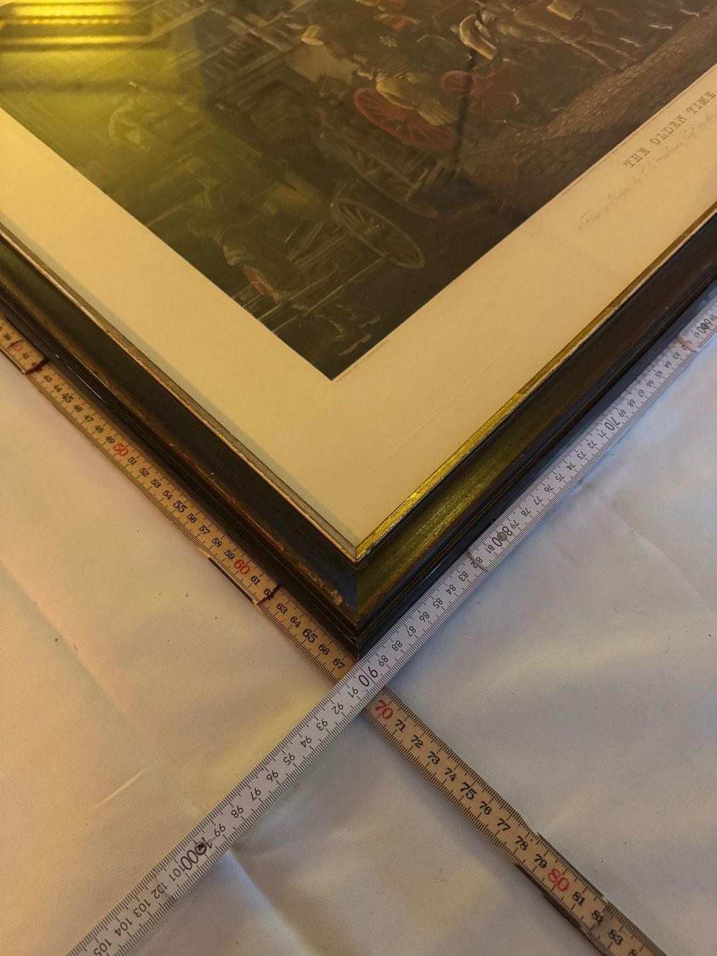 Grafica & Litografie: Antike Lithografie "The Olden Time" gerahmt – Usato da Lachen SZ venduto da rs_73 1