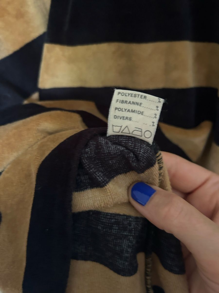 Maglioni & Felpe: Pull velours style Sonia Rykiel vintage – Usato da Genève venduto da Pogopo 6