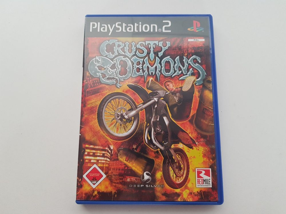 Crusty Demons - PS2 Motorrad Stunt Game Kult Retro Gamer (Gebraucht) in ...