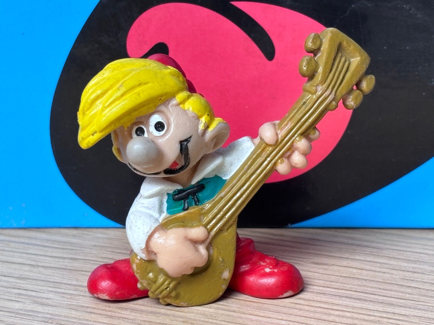 Statuette: Schlümpfe: Pfiffikus, Variante Bully – Usato da Lyss venduto da Duckszone