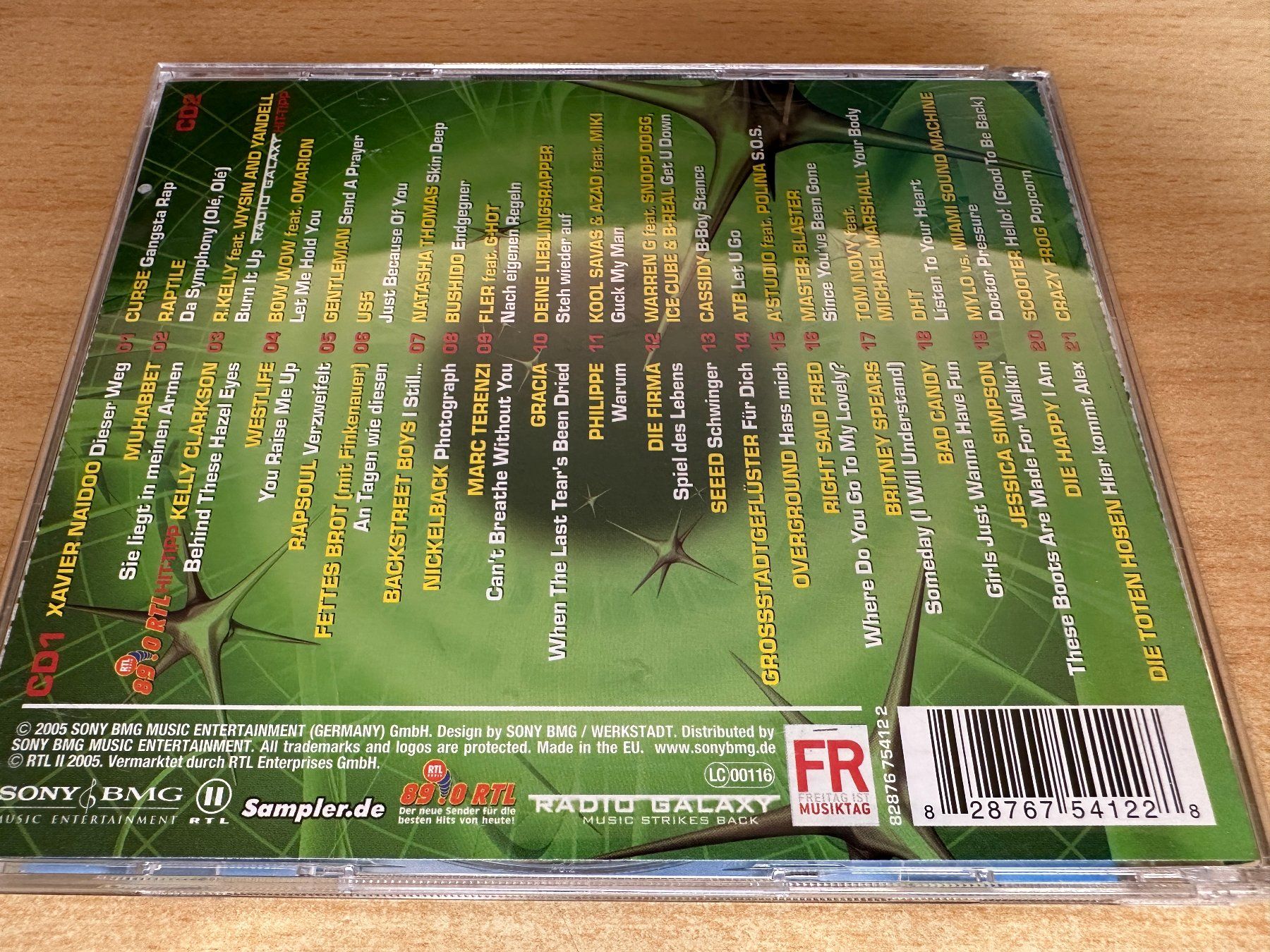 CD: R6 Various – Booom 2006 - The First - 2 CD – Usato da Rikon im Tösstal venduto da Alpenmutz 1