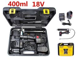 Akku Fettpresse 18V, 400ml, mit Koffer & Zubehör