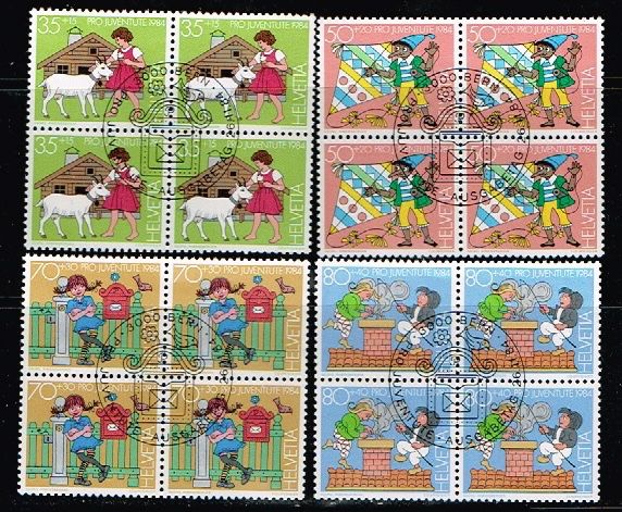 Tutti i francobolli: 1984 PJ, 4er-Blockserie, ETS – Nuovo (secondo la descrizione) da Blumenstein venduto da minos02