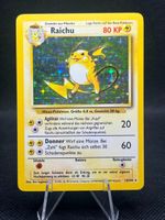 Pokemon -  Base set raichu Holo 14/102