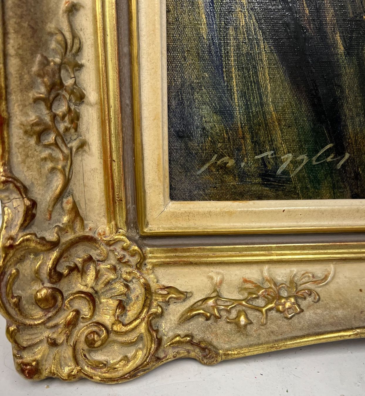 Dipinti: EGGLER JOSEPH WILHELM WALD Blumenbild Ölfarbe – Usato da Thayngen venduto da mic_jv5x 1