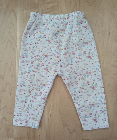 Süsse Baby Leggings / Hose mit Blumenmuster, Gr. 62