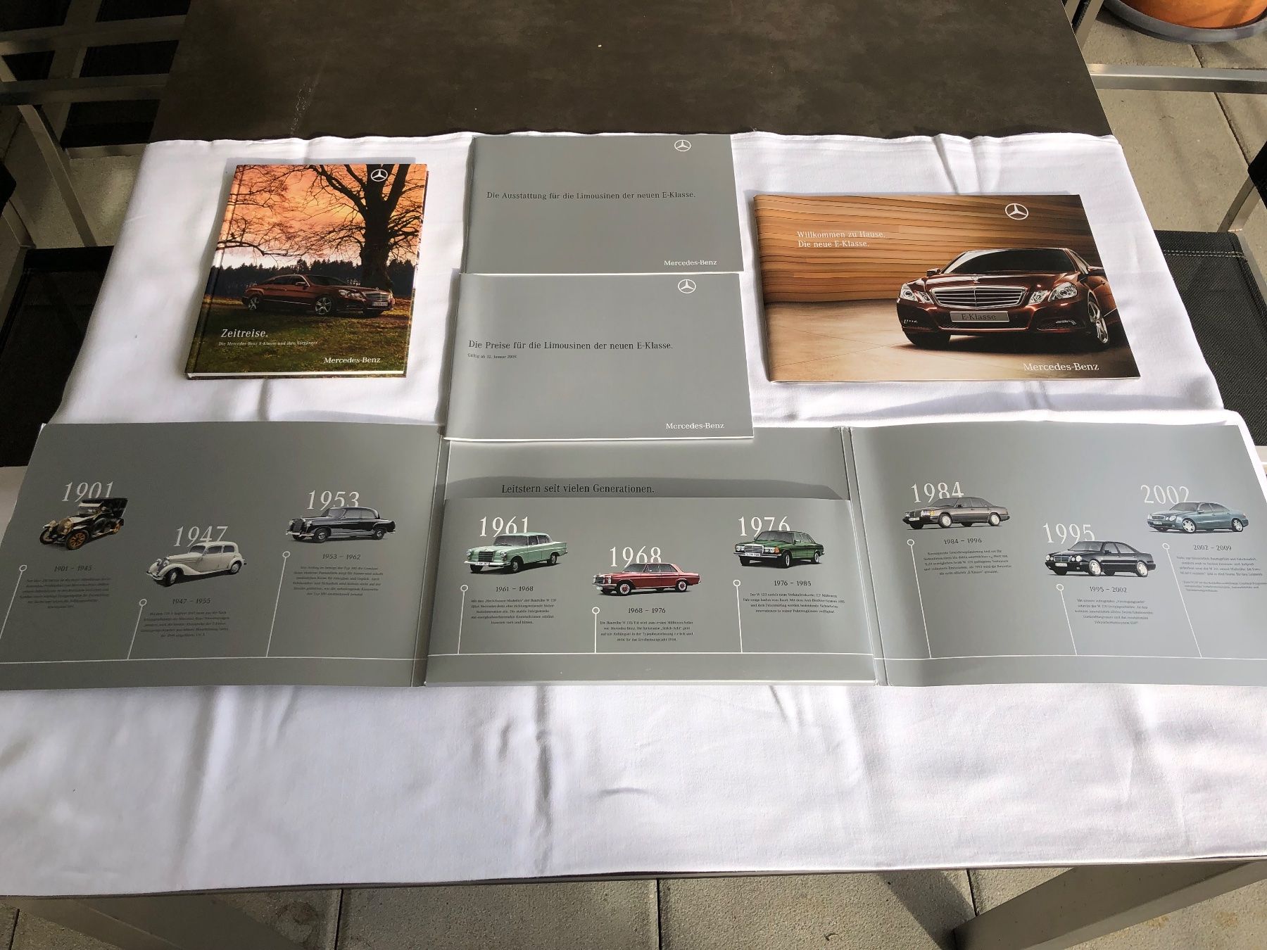 Mercedes-Benz Dokumente: Pressemappe Mercedes  E Klasse , 2009 – Gebraucht aus Weesen von shiva-5 2