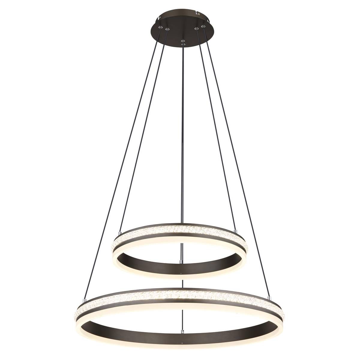 Lampadari & plafoniere: LED Pendelleuchte,CCT, Dimmer, 60 cm Ø – Nuovo (secondo la descrizione) da Kreuzlingen venduto da Smart-Light 8