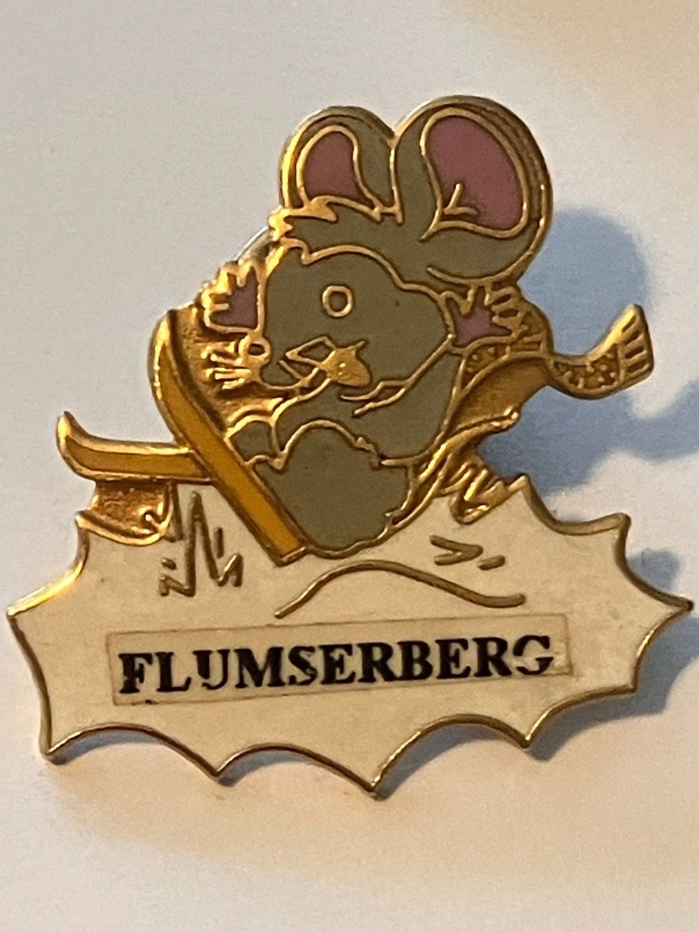 Placchette & Badge: 1 Pin Flumserberg – Usato da Basel venduto da djwwpp