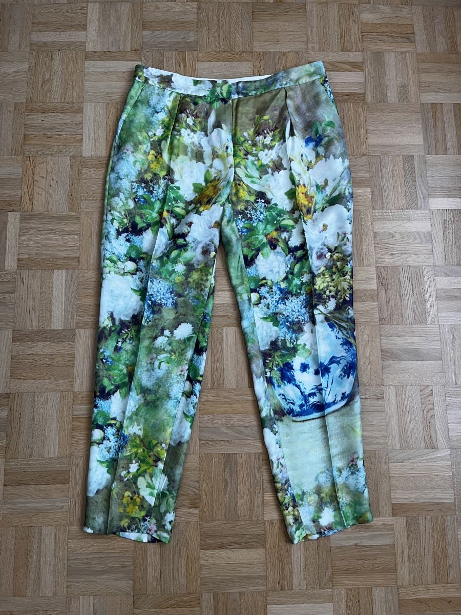 Malene Birger Pantaloni: BY MALENE BIRGER Blumenmuster Hose Grösse 38/40 – Usato da Zürich venduto da Kleanthy 3