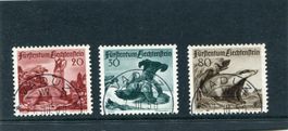 FL 1950 Nr. 232-34 mit ET-Stempel