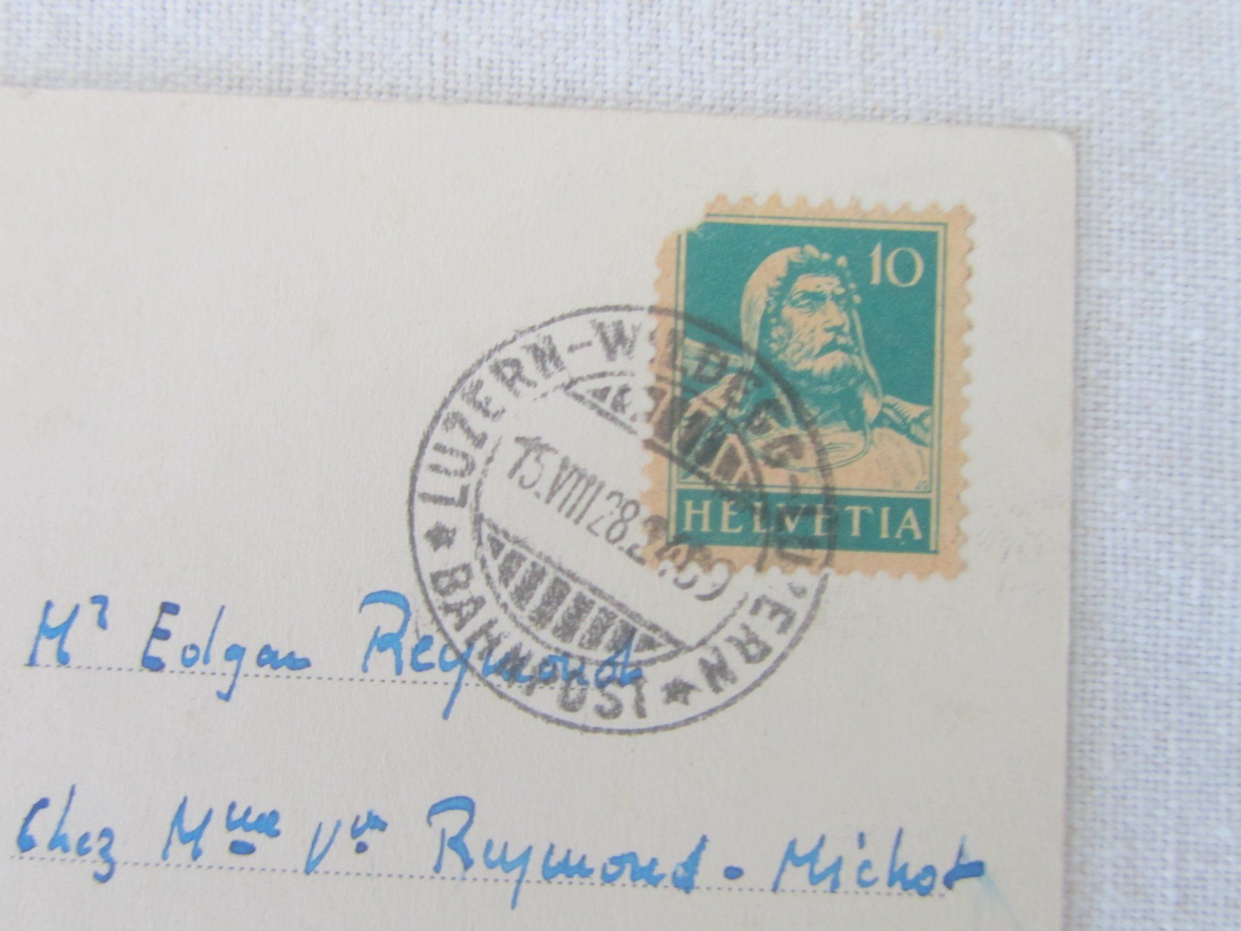 Cartoline postali: Seon,  Hotel Sternen – Usato da Seengen venduto da mikelele 2