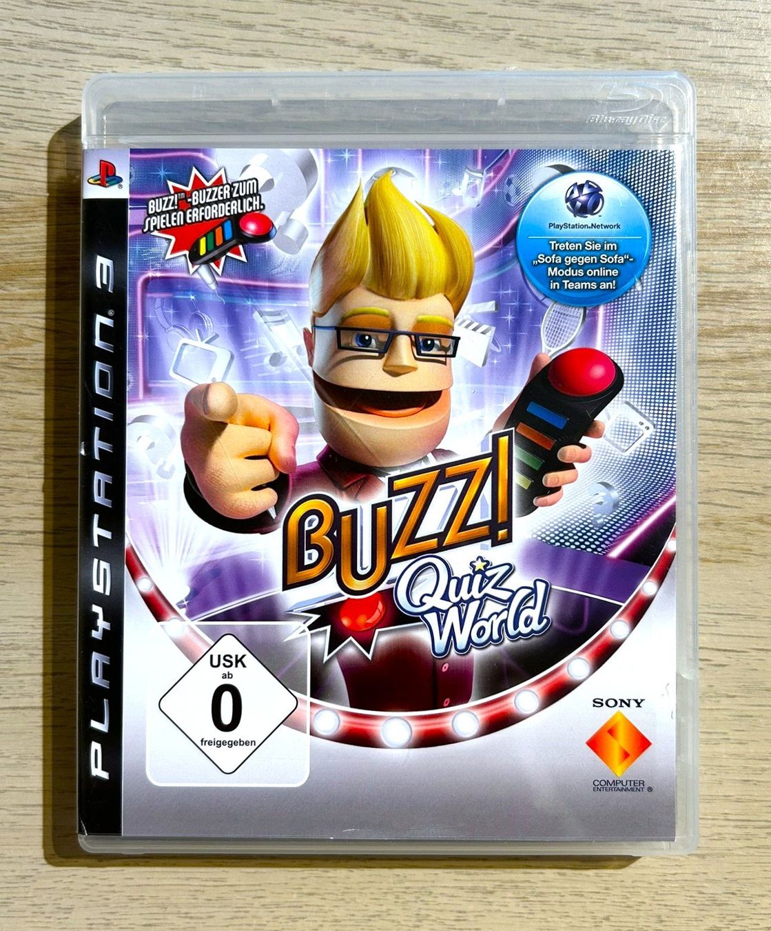 Sony Giochi: Buzz! Quiz World PS3 – Usato da St. Gallen venduto da Alpine.Arcade