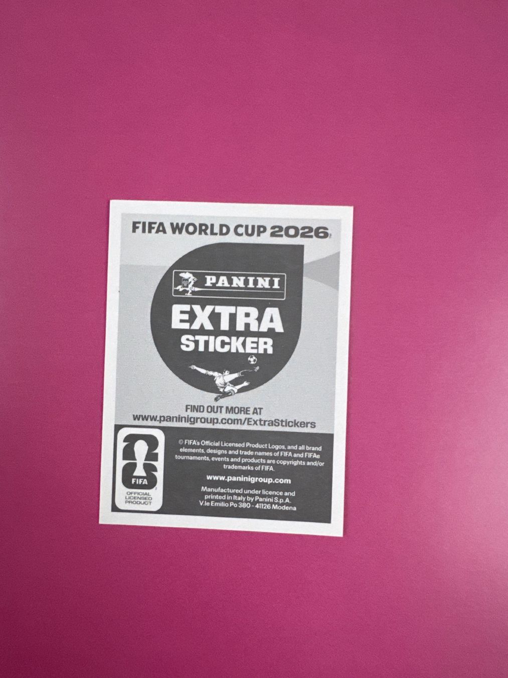 Panini Carte collezionabili: WM 2026 Panini - Extra Sticker - Alfonso Davies - Regular – Nuovo (secondo la descrizione) da Pfaffhausen venduto da topitopi 1