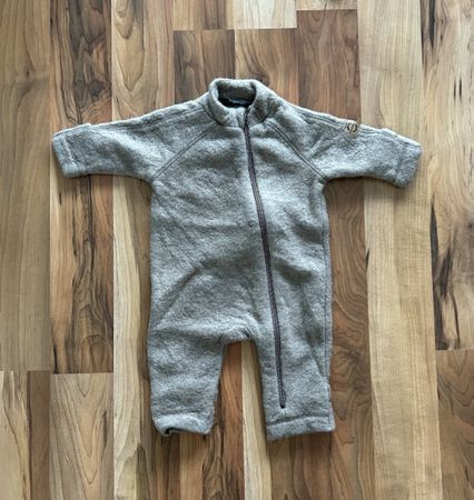 Mikk-line Wollwalk-Overall (Merinowolle; Gr. 56; neu)