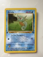 Horsea First edition 1999 Pokemon Fossil 49/62