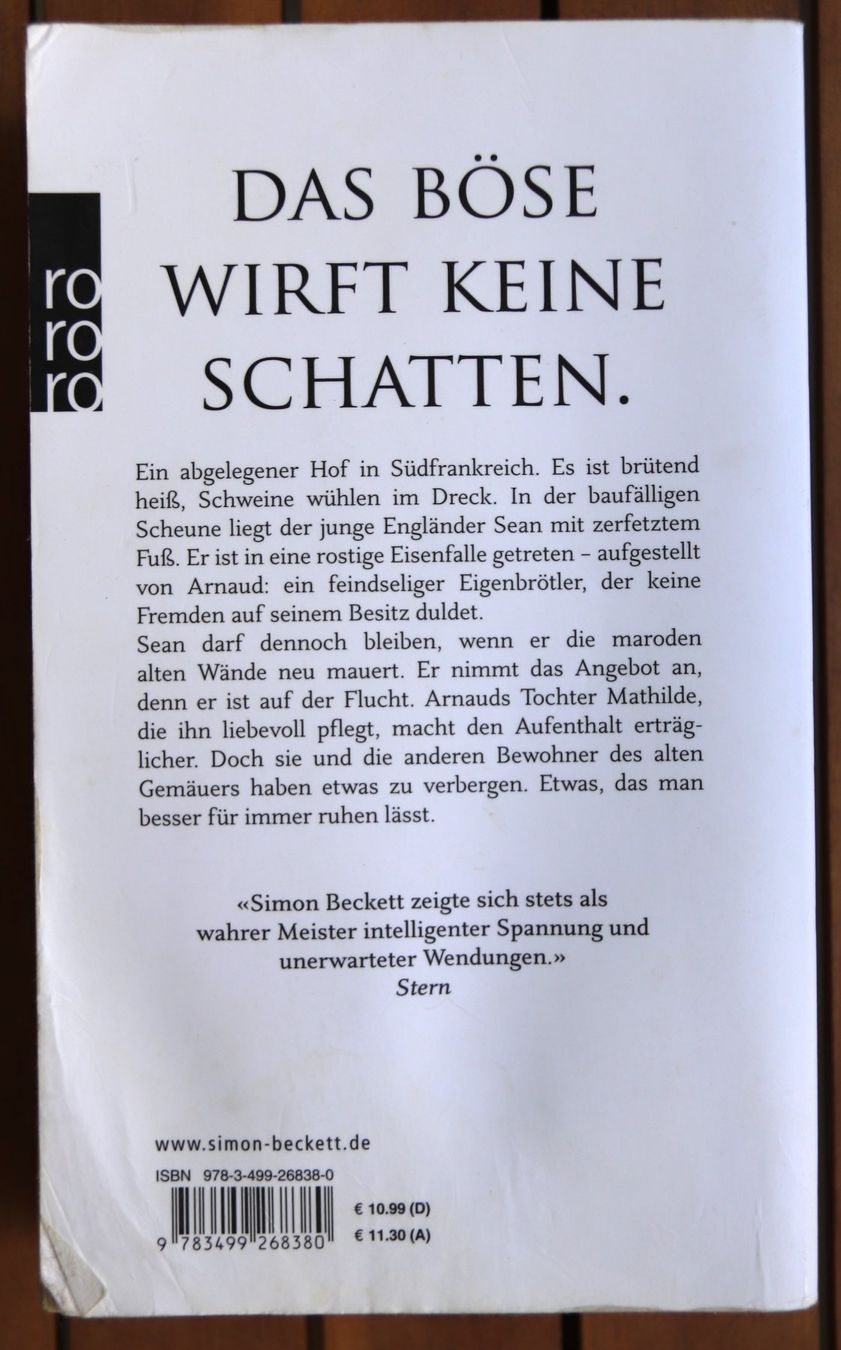 Libri: Der Hof von Simon Beckett – Usato da Glattfelden venduto da Vrenely 1