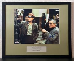 Sammlerfoto mit Autogramm von Martin Scorsese
