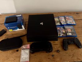 PS4 Pro inkl, PSTV und PS Vita