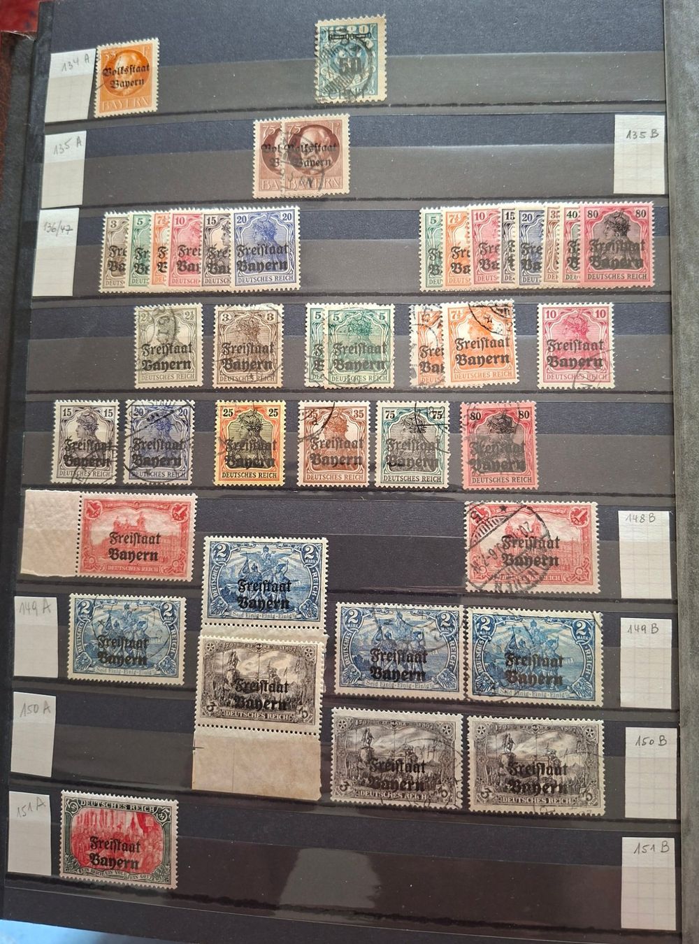 Tous les timbres: Briefmarken Altdeutschland – D'occasion à Dotzigen par ser_8hp9
