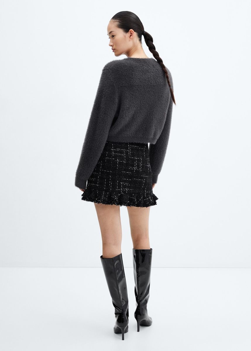 Mango Pullover & Sweatshirts: Pull en maille effet fourrure MANGO gris, taille M. – Neu (gemäss Beschreibung) aus Vuadens von Nina11 1