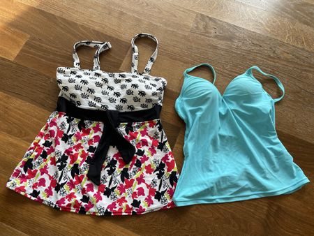 2 Tankini Oberteile Push Up 70B