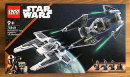 LEGO Star Wars 75348 Mandalorianischer Fang Fighter vs. TIE