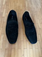 Pier One Black Suede Loafers - Size 43- Perfect for Autumn