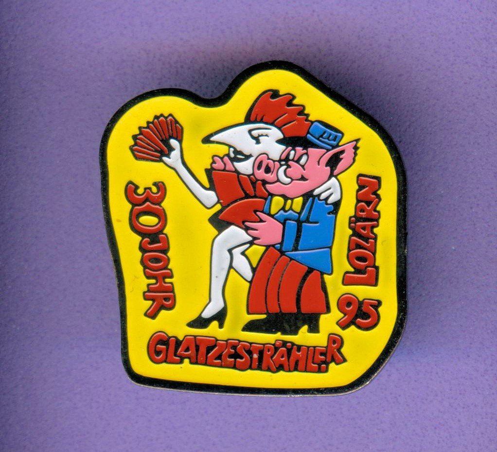 Placchette & Badge: LOZÄRN  GLATZESSTRÄHLER  '95 – Usato da Winterthur venduto da Sammleroase