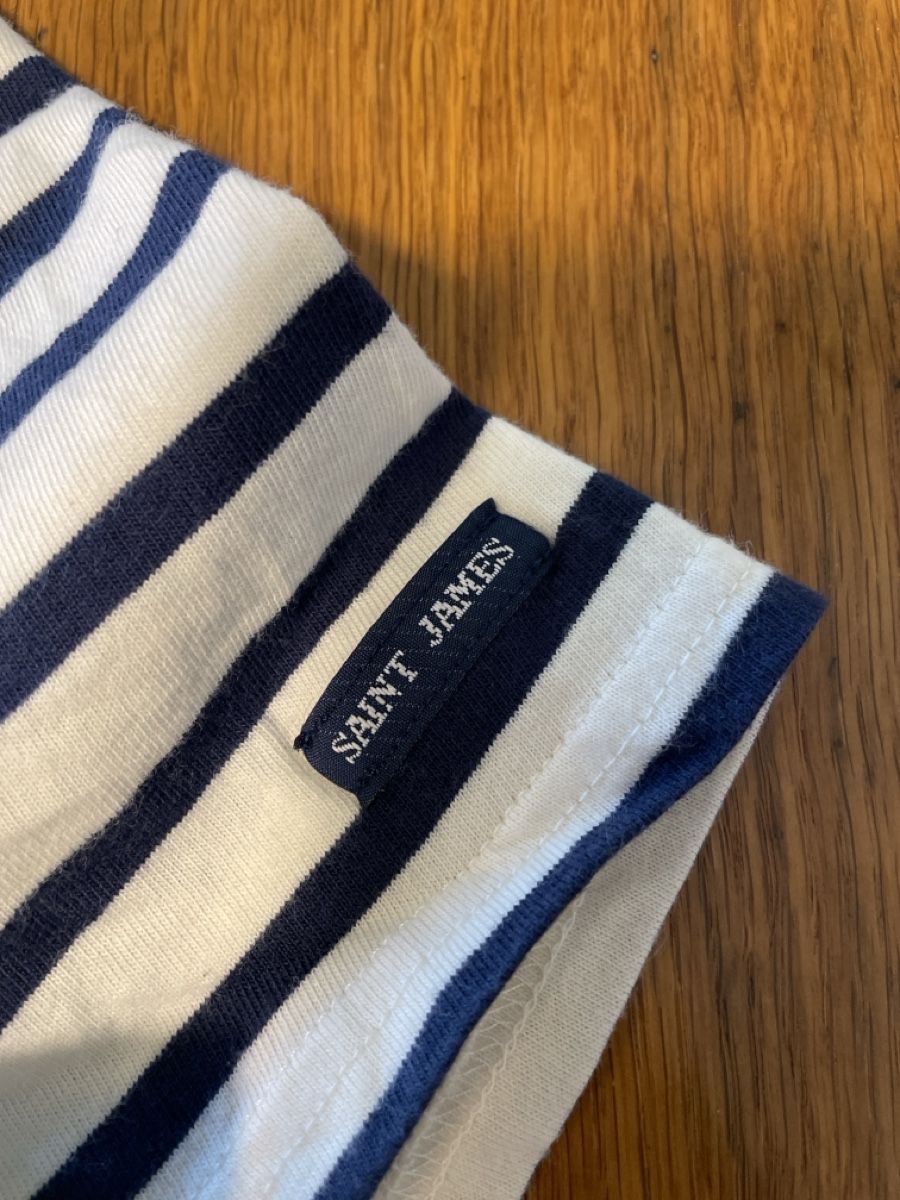 Saint James T-shirt: Due magliette Marinière St. James  – Usato da Lugano venduto da tom_hg62 4