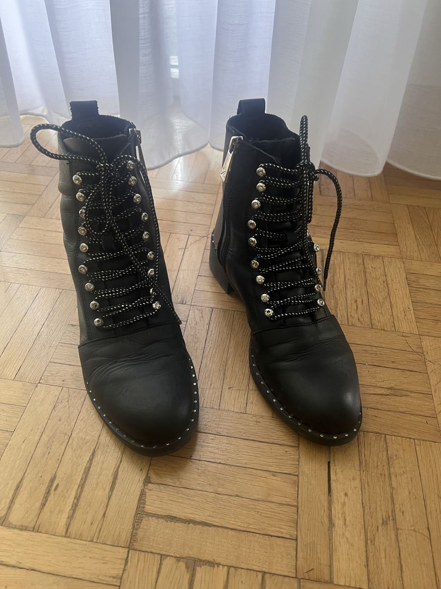 Zara Herrenschuhe: Leather boots  – Gebraucht aus Zug von kar_vq6b