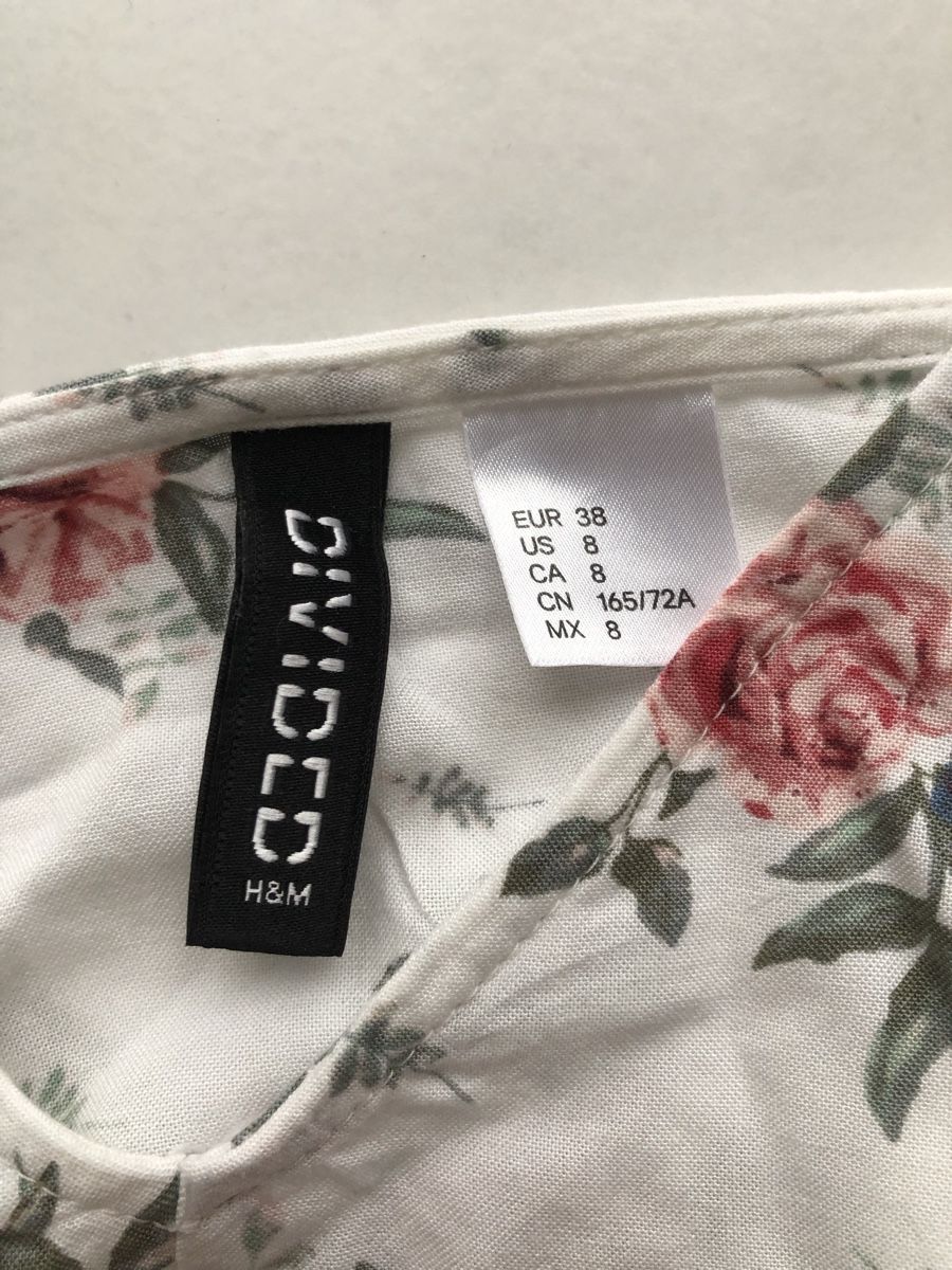 H&M Tute: Jumpsuit H&M, Gr. 38, Blumenmuster – Usato da Siebnen venduto da Rowiron 1