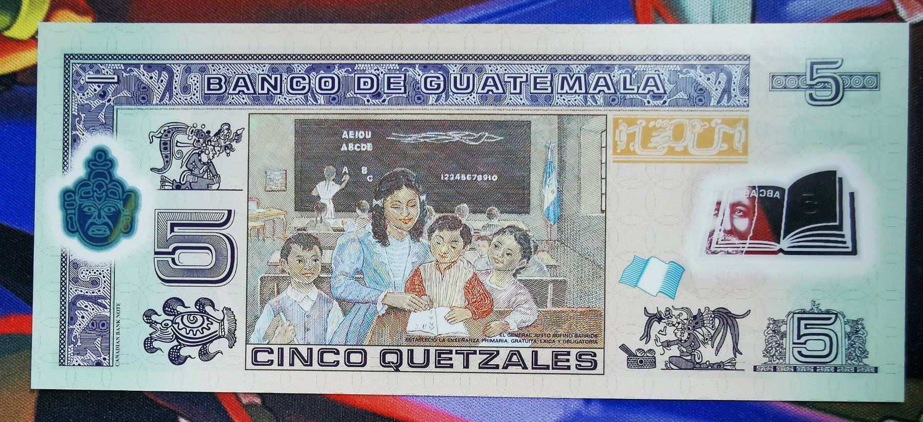 Banconote: Guatemala 5 Quetzales Polymer UNC – Nuovo (secondo la descrizione) da Cousset venduto da Patricio77 1