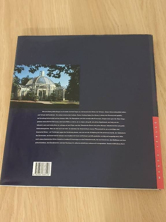 Libri: Buch "Botanische Gärten der Schweiz" – Usato da Urtenen-Schönbühl venduto da sandrabern01 1