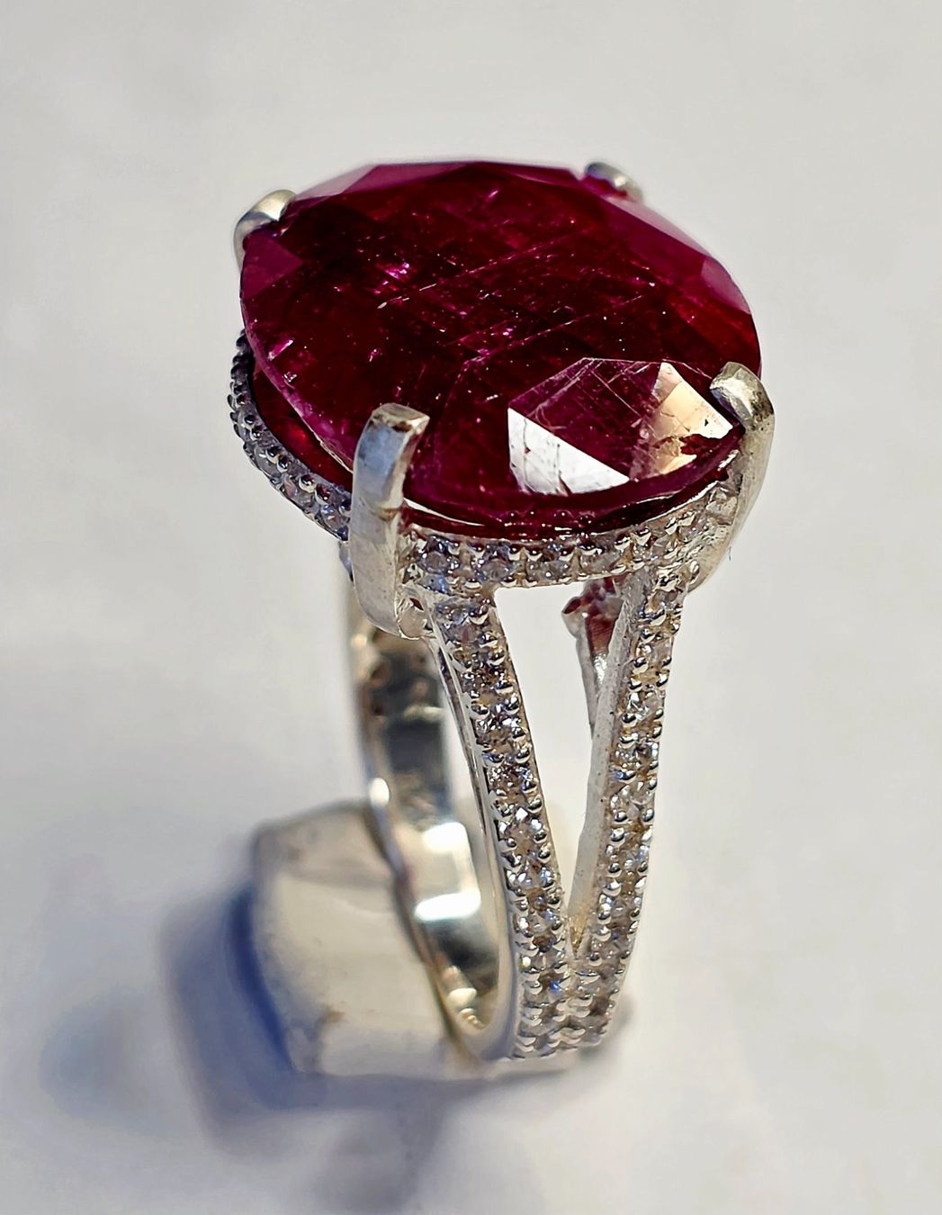 Anelli: Rubin Fingerring – Nuovo (secondo la descrizione) da Zürich venduto da Benedikt21 9