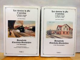 Les chemins de fer d'autrefois 1-2 Gaston Maison Dédicacé
