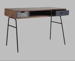 LENOX Schreibtisch Massivholz – Vintage Industrial