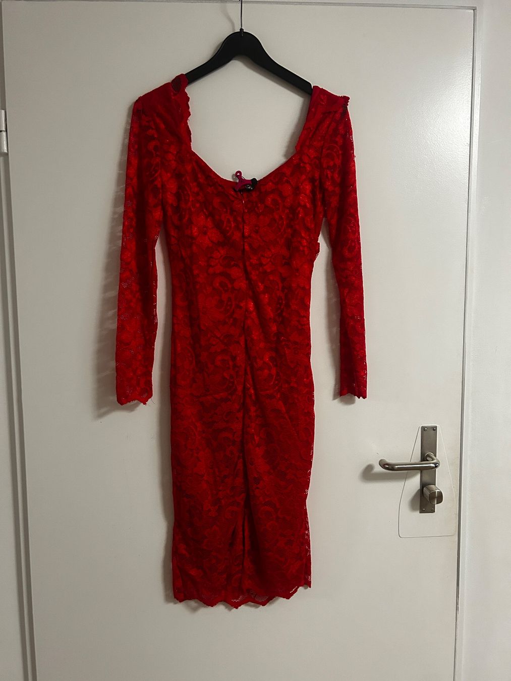 Vestiti: Spitzenkleid Kleid Rot Elegant Gr L NEU – Nuovo e nell'imballaggio originale da Regensdorf venduto da Spyke55 5