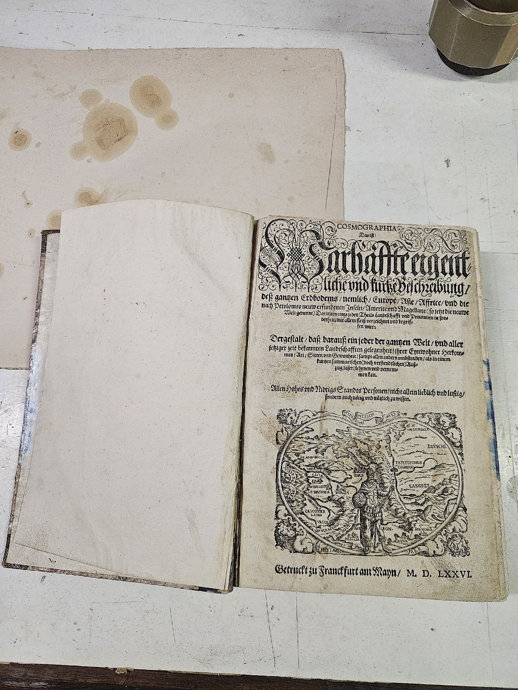 Livres: buch  antik 1576 – D'occasion à Schwellbrunn par Omega-alpha