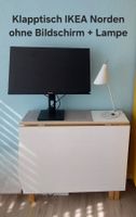 Klapptisch IKEA Norden weiss mit Schubladen gebraucht
