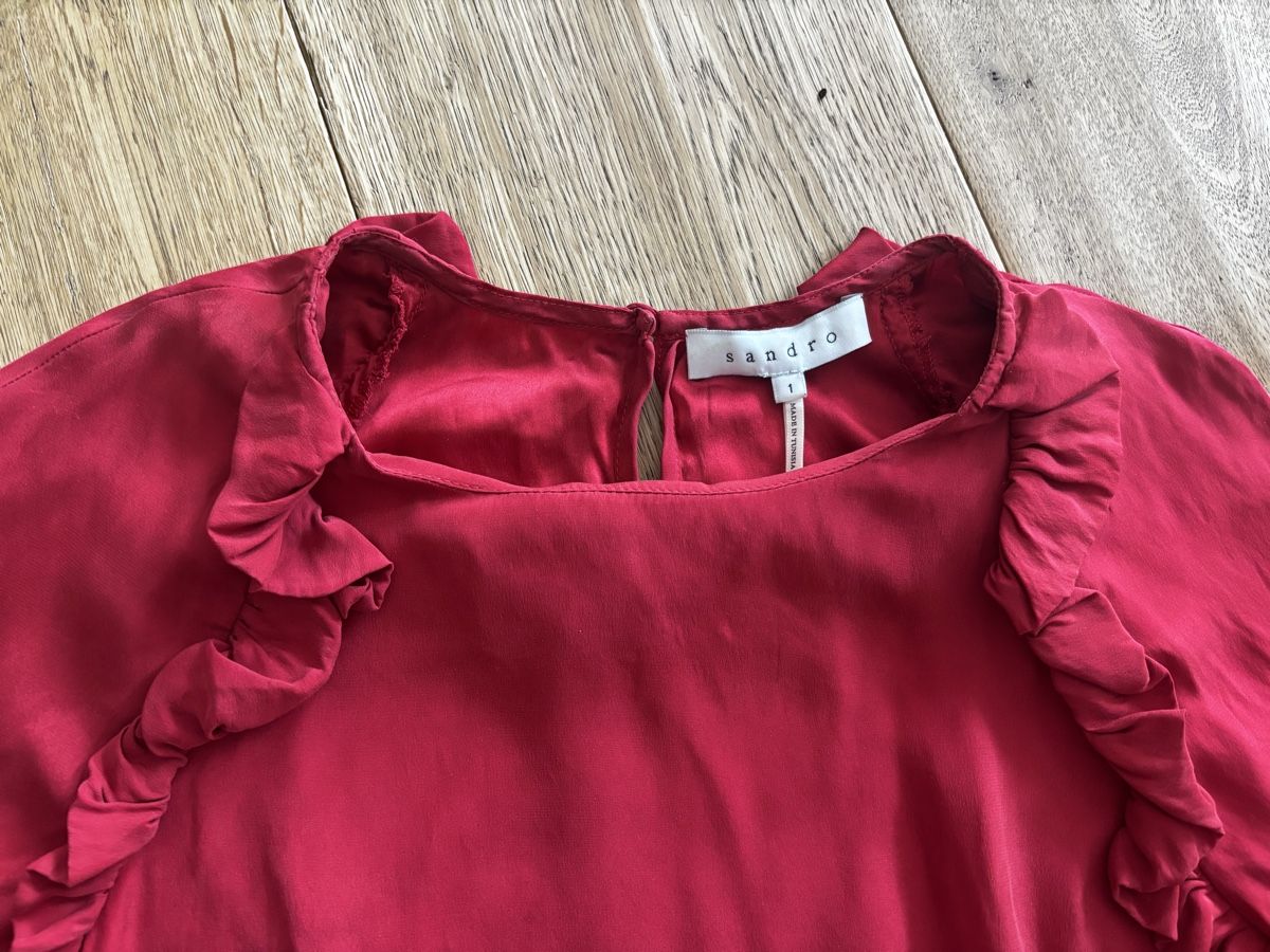 Sandro Camicette: Sandro top 100% Silk  – Nuovo (secondo la descrizione) da Au ZH venduto da CLARISSE14 1