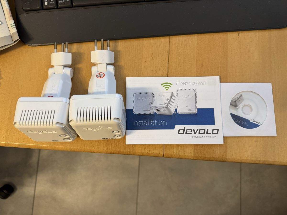 Devolo Unità & Adattatore: Devolo dLan 500 Wifi – Usato da Tägerig venduto da Weissmaffy 2