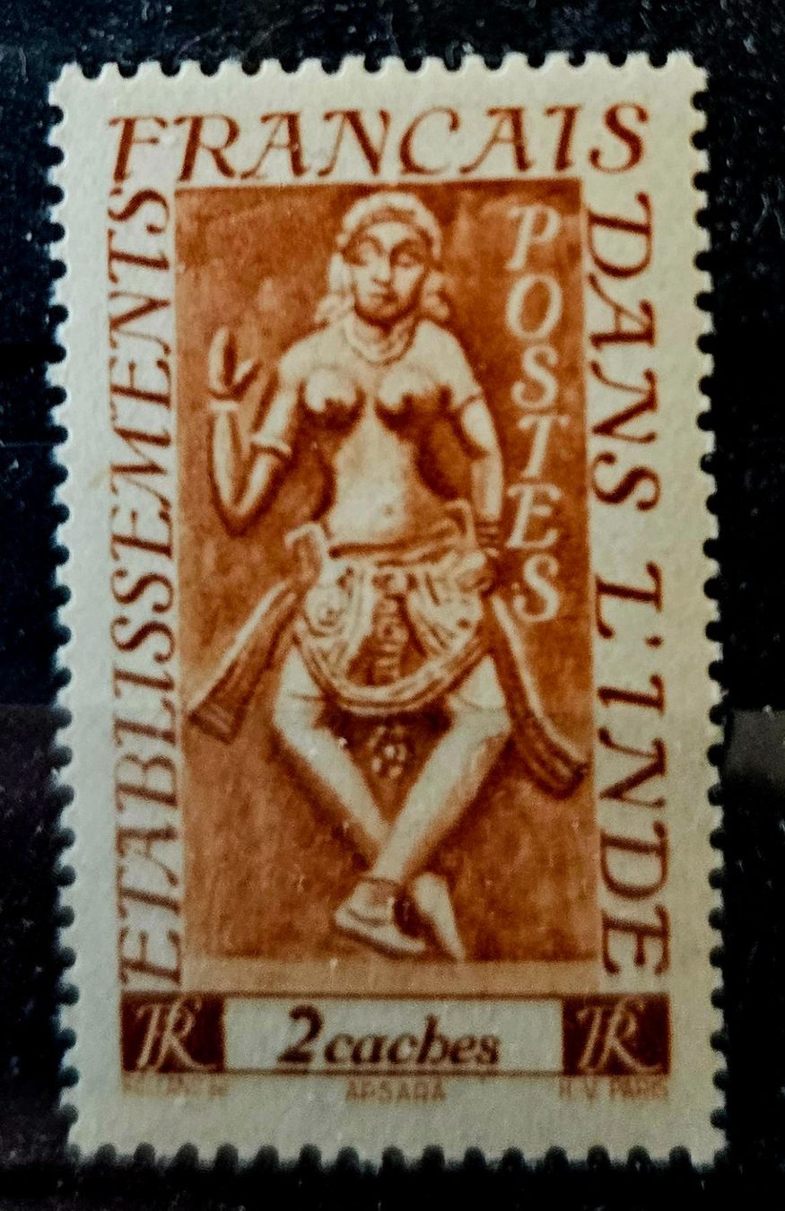 Tous les timbres: Etabl. Français dans l'Inde ** 1948 – Neuf (Voir description) à Les Valettes par Nuba1