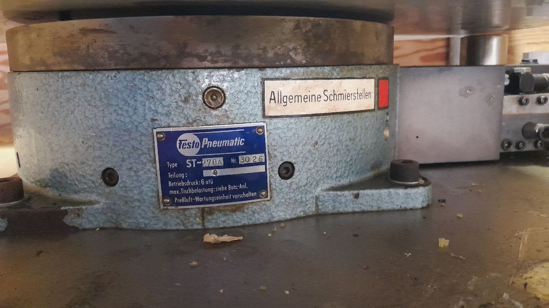 Festo Metall- & Schlosserei Sonstiges: Pneumatik Rundtisch – Gebraucht aus Unteriberg von Wisipower 3