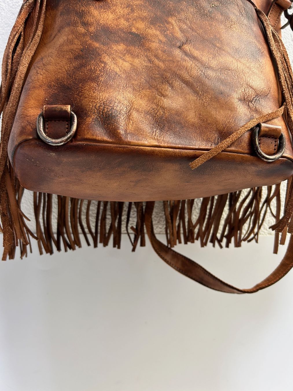 Borse da donna: Tasche / Bikertasche, Leder und gepflegt – Usato da Rheineck venduto da emma.gut 9